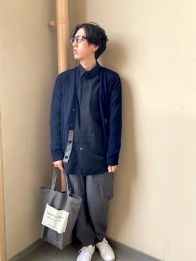 「mercibeaucoup,（メルシーボークー）のアイテム（パンツ）」を使った、りょう(ちょっと間おやすみ中！！)さん（メンズ・170cm）の春コーディネート