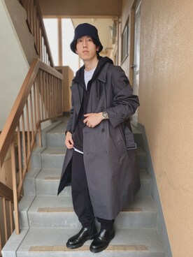 「COS（コス）のアイテム（帽子）」を使った、りょう(ちょっと間おやすみ中！！)さん（メンズ・170cm）の春コーディネート