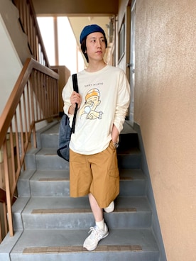 「REALIZE（リアライズ）のアイテム」を使った、りょう(ちょっと間おやすみ中！！)さん（メンズ・170cm）の春コーディネート