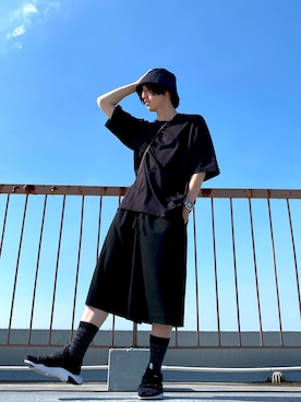 「COS（コス）のアイテム（帽子）」を使った、りょう(ちょっと間おやすみ中！！)さん（メンズ・170cm）の夏コーディネート