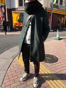 beginさん(メンズ・175cm)の冬コーディネート