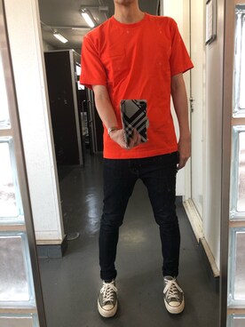 「BAY SIDE（ベイサイド）のアイテム」を使った、beginさん（メンズ・175cm）の春コーディネート