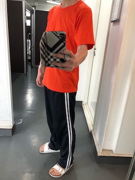 「BAY SIDE（ベイサイド）のアイテム」を使った、beginさん（メンズ・175cm）の夏コーディネート