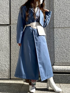 akoさん（レディース・154cm）の春コーディネート