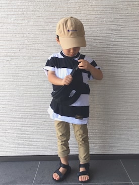 appyさん（キッズ・100cm）の夏コーディネート