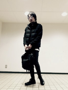 「H&M（エイチ・アンド・エム）のアイテム（ニット/セーター）」を使った、kzさん（メンズ・173cm）の秋コーディネート
