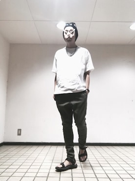 「TCSS（ティーシーエスエス）のアイテム」を使った、kzさん（メンズ・173cm）の夏コーディネート