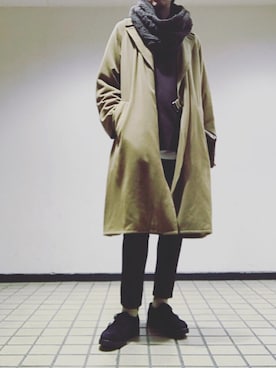 kzさん（メンズ・173cm）の冬コーディネート