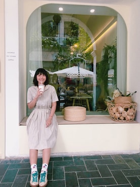 桃子心里没有虫さんのコーディネート