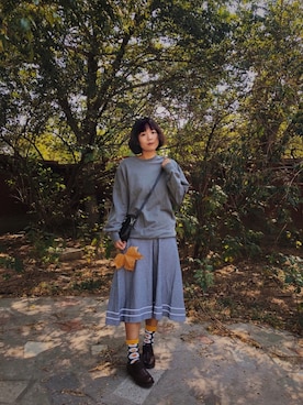 桃子心里没有虫さんのコーディネート