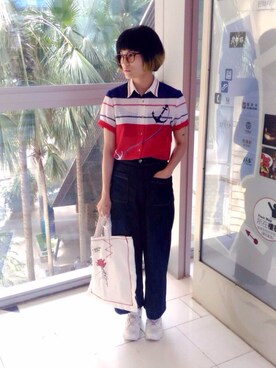 AGさん（レディース・160cm）の夏コーディネート