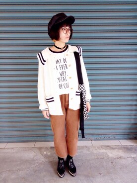 「Ballet.A（バレット　エー）のアイテム」を使った、AGさん（レディース・160cm）の冬コーディネート