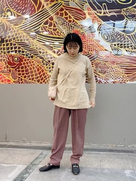 AYUMIさん（レディース・157cm）の冬コーディネート