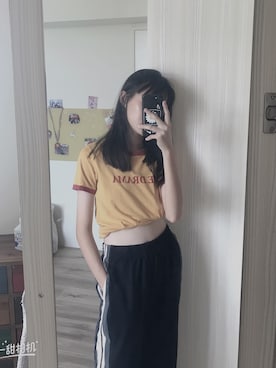 「5（ファイブ）のアイテム（パンツ）」を使った、掀女🧚‍♀️✨さん（レディース・165cm）の夏コーディネート