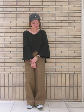 杉本  奈々子さん（レディース・155cm）の冬コーディネート