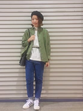 杉本  奈々子さん（レディース・155cm）の冬コーディネート