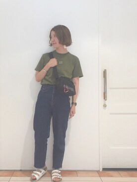 杉本  奈々子さん（レディース・155cm）の夏コーディネート