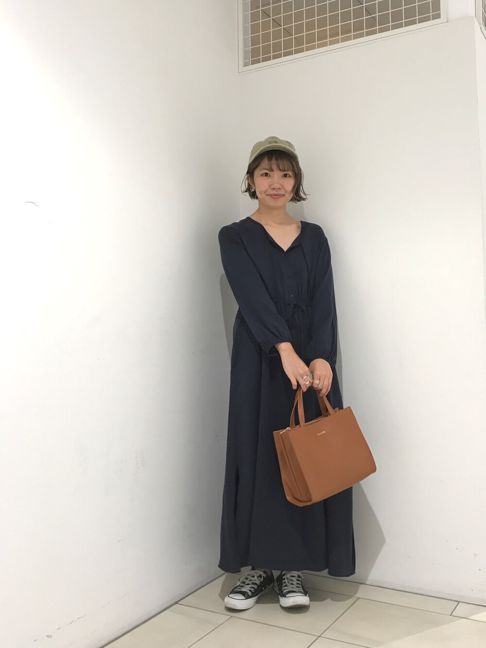 杉本  奈々子さんの「2WAY LONG DRESS（MILKFED.）」を使ったコーディネート