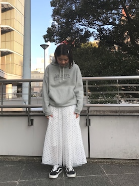 杉本 奈々子さん(レディース・155cm)の冬コーディネート