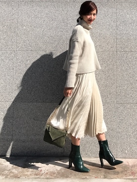 nagiさん（レディース・171cm）の冬コーディネート