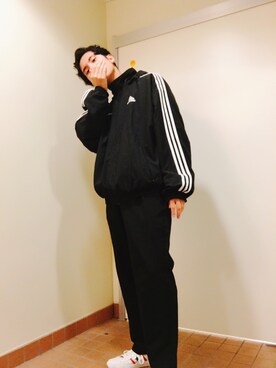 「Gosha Rubchinskiy（ゴーシャラブチンスキー）のアイテム（その他アウター）」を使った、悠さん（メンズ・172cm）の秋コーディネート