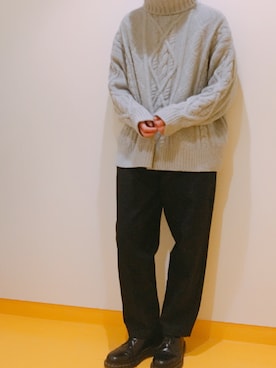 「Dessin de Mode（デッサンドモード）のアイテム（トップス）」を使った、悠さん（メンズ・172cm）の春コーディネート