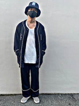 「韓国コーデ」｜「アイテム（スリッポン）」を使った、koyanii36963さん（メンズ・172cm）の秋コーディネート