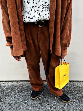 「ADD（アド）のアイテム」を使った、koyanii36963さん（メンズ・172cm）の秋コーディネート