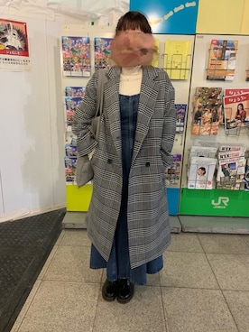 ゆーきさん（レディース・160cm）の冬コーディネート