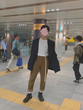 taroさん（メンズ・181cm）の春コーディネート