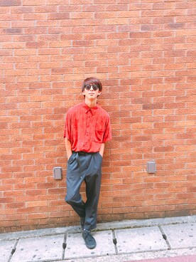 「オシャレ好き」｜rukaさん（メンズ・170cm）の夏コーディネート