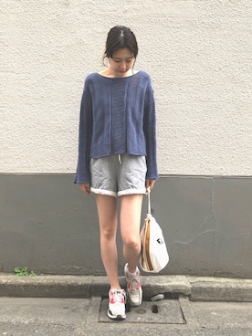 「starter」｜「アイテム（その他）」を使った、Kawasumi  Tomomiさん（レディース・160cm）の春コーディネート