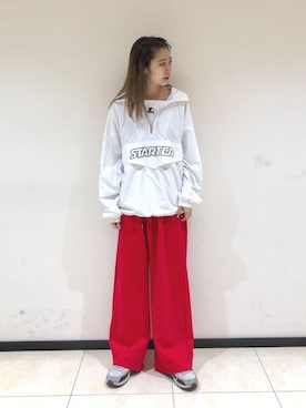 「starter」｜「アイテム（ジャケット/アウター）」を使った、Kawasumi  Tomomiさん（レディース・160cm）の春コーディネート
