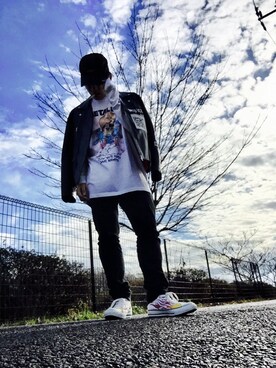 reijuさん（メンズ・165cm）の冬コーディネート