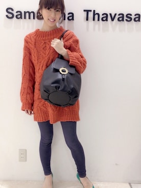 「Journal Standard TRISECT（トライセクト）のアイテム」を使った、マロンケーさん（レディース・158cm）の冬コーディネート