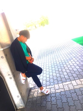 「campion」｜やしょー。さん（メンズ・175cm）の春コーディネート