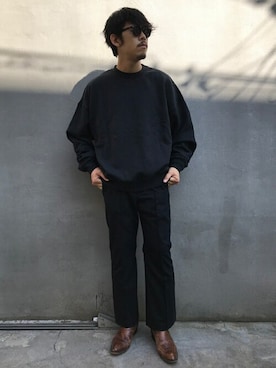 「FOG ESSENTIALS（エフオージーエッセンシャルズ）のアイテム」を使った、UNFOLLOW TOKYOさん（メンズ・170cm）の秋コーディネート