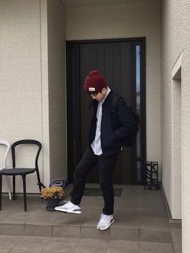 「L.H.P（エルエイチピー）のアイテム（ジャケット/アウター）」を使った、宮市 浩人さん（メンズ・167cm）の冬コーディネート