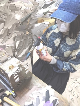 「PAR ICI（パーリッシィ）のアイテム（ワンピース）」を使った、rururuさん（レディース・160cm）の冬コーディネート