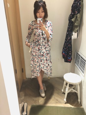 「大悦城」｜けさん（レディース・162cm）の春コーディネート