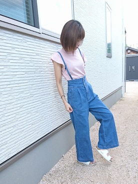 「ショートボブ」｜ちーちゃんさん（レディース・153cm）の秋コーディネート