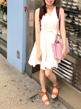 「lady」｜「アイテム（ワンピース/ドレス）」を使った、Blancheさん（レディース・167cm）の秋コーディネート