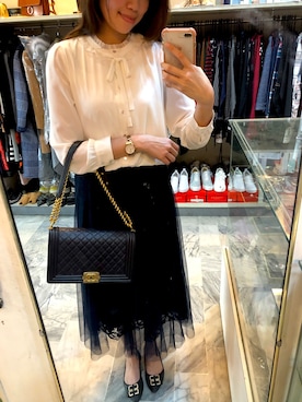 「lady」｜Blancheさん（レディース・167cm）の秋コーディネート