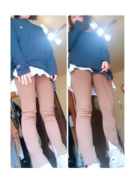 「RED CHOP WORKS（レッドチョップワークス）のアイテム（レギンス/スパッツ）」を使った、keroyonさん（レディース・157cm）の夏コーディネート