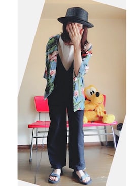 「amber（アンバー）のアイテム」を使った、keroyonさん（レディース・157cm）の春コーディネート