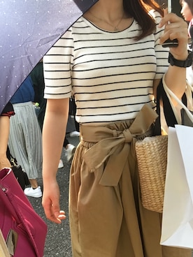 さやじろうさん(レディース・154cm)の春コーディネート