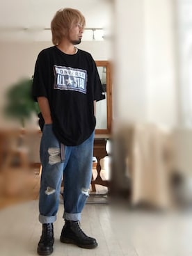 「アイテム（スキンケア）」を使った、MASAさん（メンズ・167cm）の春コーディネート