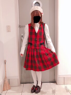 「Jayro（ジャイロ）のアイテム（帽子）」を使った、🍵さん（レディース・153cm）の秋コーディネート