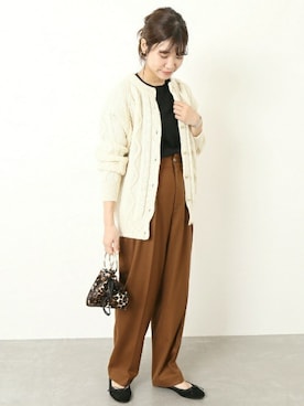 chiharuさん（レディース・158cm）の秋コーディネート