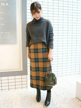 chiharuさん（レディース・158cm）の秋コーディネート